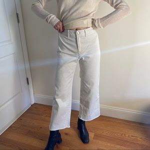 Gap wide leg pants size 00 but fits bigger